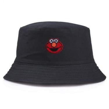 Imagem de Chapéu de balde Elmos Anime Casual Beach Fisherman's Sun C - yiweisai