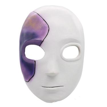 Imagem de Halloween Cosplay Sally Faces Mask Headgear Latex para adultos - yiwei