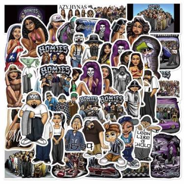 Imagem de Adesivos Homies, vinil impermeável, anime, 50 unidades/lote - yiweisai