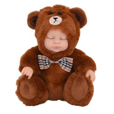 Imagem de Boneca de brinquedo de pelúcia dormindo anime de 15 cm para crianças e