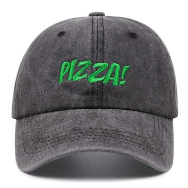 Imagem de Boné de beisebol Anime Pizzas Trucker para homens e mulheres - Yiweisa