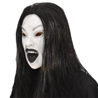 Imagem de Máscara de cosplay Fantasmas Femininas Carnaval de Halloween Látex - y