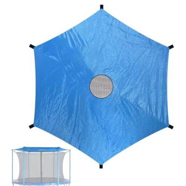 Imagem de Cubierta protectora impermeable de lona Oxford para trampolín de 8 y 1