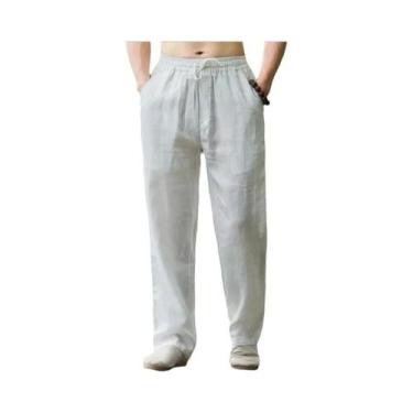 Imagem de Calças De Moletom Masculinas Leves E Respiráveis De Algodão Para O Ver