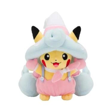 Imagem de Brinquedo De Pelúcia Pokémon Para Crianças, Boneco Pikachu, Eevee, Cha