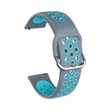 Imagem de Pulseira De Silicone De 22mm Para Huami Amazfit Helio pace Stratos 2s 