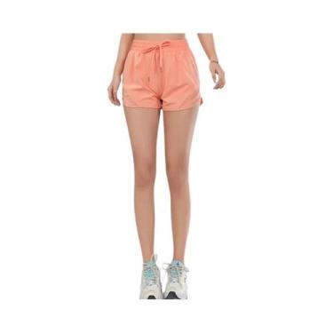 Imagem de Shorts De Yoga E Fitness De Cintura Alta, Secagem Rápida, Respiráveis,