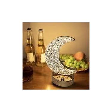 Imagem de Luminária Lua Clarear Luz Lanterna Abajur Lâmpadas Quarto Clarear Dorm