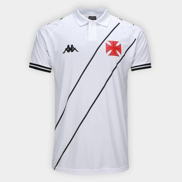 Imagem de Camisa Polo Vasco Tradition Kappa Masculina-Masculino