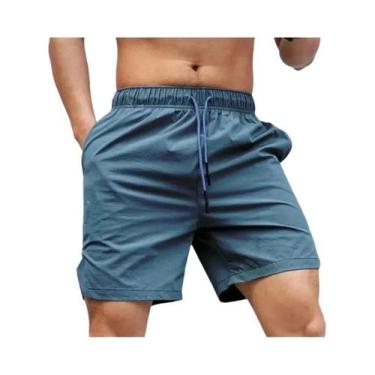 Imagem de Shorts Masculinos De Verão Para Corrida, Secagem Rápida, Caimento Solt