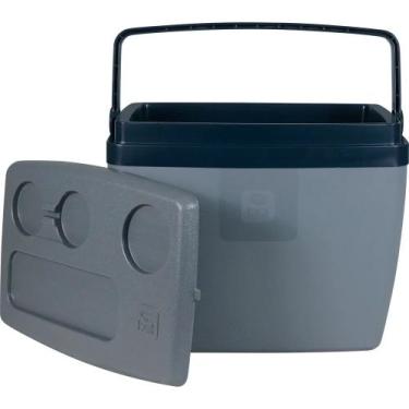 Imagem de Caixa Térmica 36 Litros com Alça e Tampa com Trava BEL - BELFIX, Opala