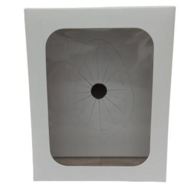 Imagem de Kit de Caixa com visor 19x15x8cm + Berço ajustável para Ovo de Colher 