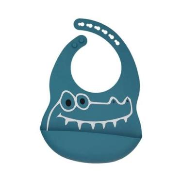 Imagem de Babadores De Silicone Ajustáveis E Impermeáveis Para Bebês, Macios E C