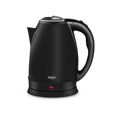 Imagem de Chaleira Elétrica Inox Black - 2 Litros Jarra Sem Fio 220V - ELGIN