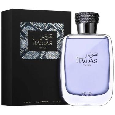 Imagem de Perfume Arabe Hawas For Him Edp 100ml  Masculino Intenso  Fresco Doce 