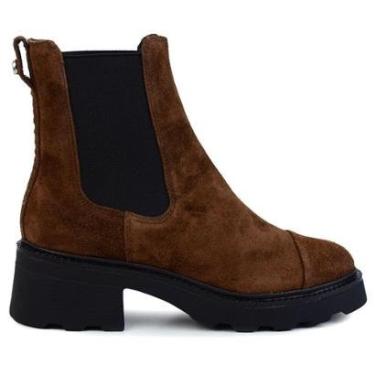 Imagem de Bota Feminina Carrano CB Suede Brownie Marrom - 4860-Feminino
