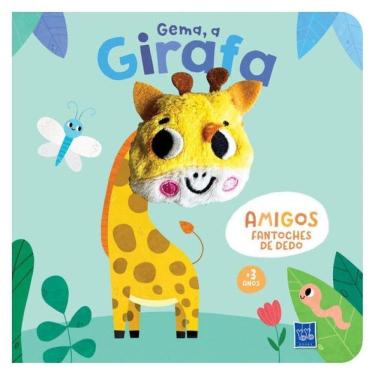 Imagem de Amigos Fantoches De Dedo - Gema A Girafa