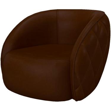 Imagem de Poltrona Decorativa Passion Corano Tcs 721 Revestimento Corano Molufan Estofados