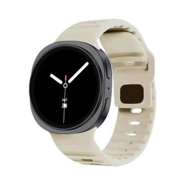 Imagem de Pulseira De Silicone Para Samsung Galaxy Watch 40mm 44mm 46mm, Bracele