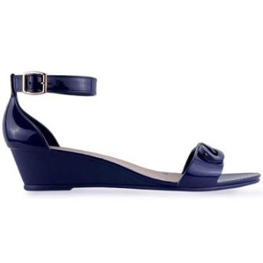 Imagem de Sandália Anabela Crochê Janahina Morena-Feminino