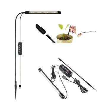 Imagem de Lâmpada USB Mini De Crescimento De Plantas De Espectro Completo Com Di