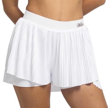 Imagem de Shorts Wilson Tour Retro Tight Branco-Feminino