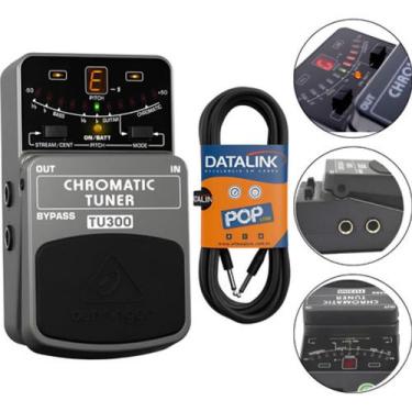 Imagem de Pedal Behringer Guitarra Chromatic Tuner Tu300 + Cabo