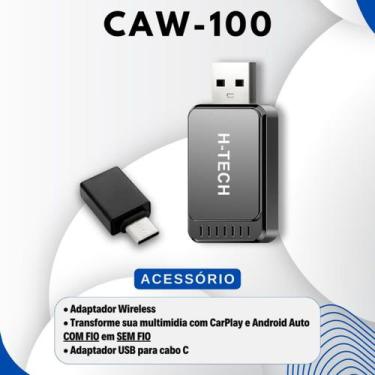 Imagem de Adaptador Sem Fio Apple Car Play / Android Auto Wireless - H-tech