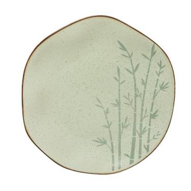 Imagem de Prato Raso De Porcelana 27,5Cm Ryo Bambu Oxford