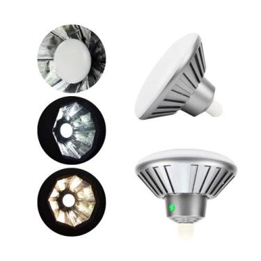 Imagem de Lâmpada LED Fotográfica 55W Bivolt Luz de Estúdio Bulbo com Controle R