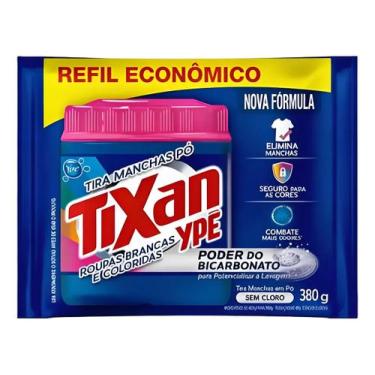 Imagem de Tira Manchas Pó Tixan Ype Roupas Coloridas Sache 380g - Tixan Ypê