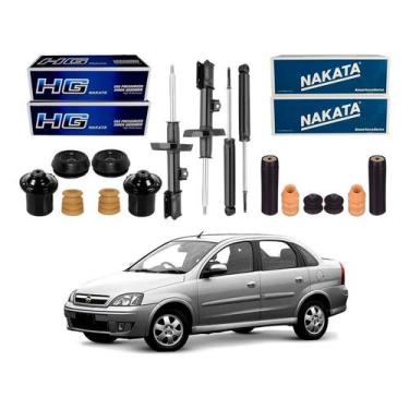 Imagem de Amortecedor Dianteiro Traseiro Corsa Sedan 1.0 2003 A 2009 - Nakata