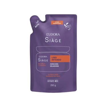 Imagem de Refil Máscara Capilar Siàge Liso Intenso 250g - Eudora, 250g