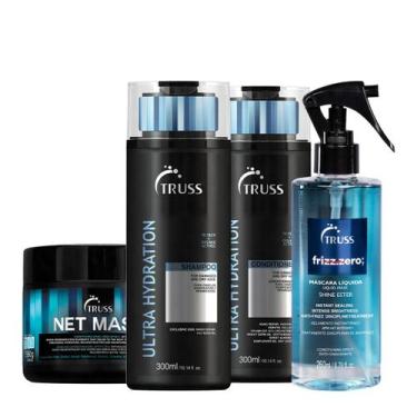 Imagem de Kit Truss Ultra Hydration Mask Frizz Zero (4 Produtos)