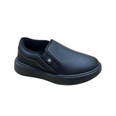 Imagem de Tênis Meninos Infantil Casual Molekinho 2861.115 Cor:PretoTamanho:33, 
