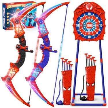 Imagem de Conjunto Infantil de Arco e Flecha LED Fzlirou com Alvo