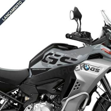 Imagem de Adesivo Protetor Carenagem Bmw F 850 Gs Adv Kit Mapa - CINZA - TRI-RAC