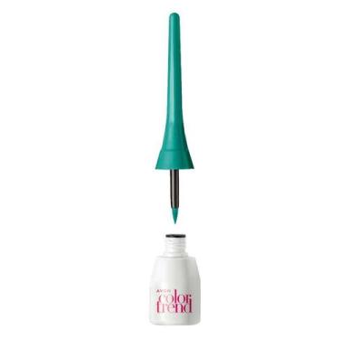 Imagem de Delineador Liquido Azul Good Vibes Avon Color Trend 3ml