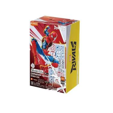 Imagem de Boneco Marvel Homem Aranha Blokees Champion Class 81118