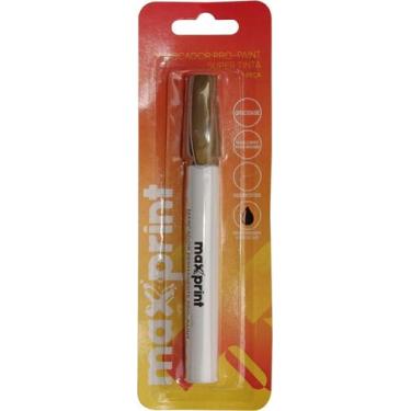 Imagem de Marcador Permanente Metálico ProPaint Dourado- Bt c/1 - MAXPRINT