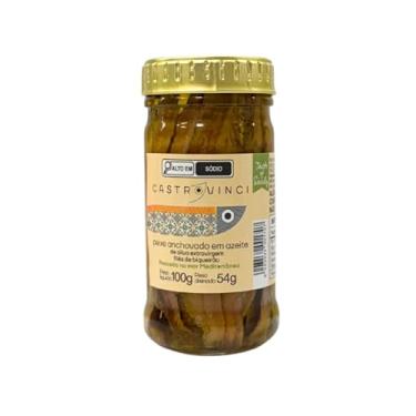 Imagem de Castrovinci Filés De Anchovas Em Azeite Extravirgem De Oliva - Filés De Biqueirão - Vid...