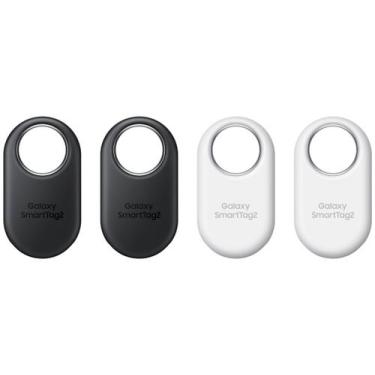Imagem de SmartTag2 Samsung Galaxy 4 Unidades EI-T5600KWEGBR Preto e Branco