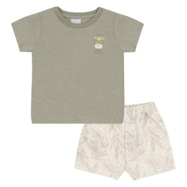 Imagem de Conjunto Verde Bebê Pulla Bulla Menino - 53266-1350, Verde, Gg