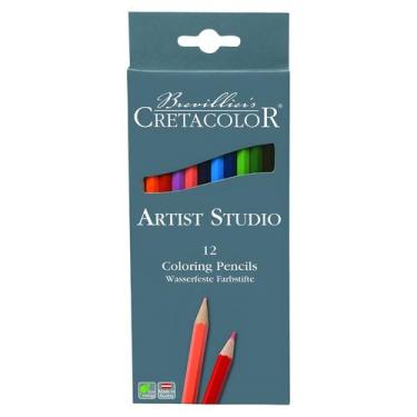 Imagem de Lápis de Cor Artist Studio Coloring Pencils Cretacolor 12 Cores