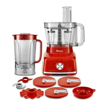 Imagem de Multiprocessador Philco PMP1600V vermelho 1700w 127v, 110V