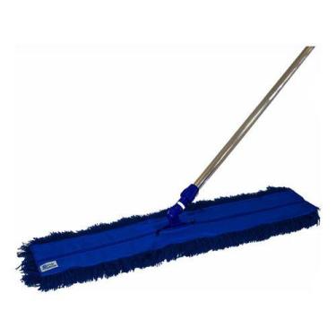 Imagem de Mop Pó Tonk 60cm Completo Eletrostático Cabo Aluminio 1,40m Azul - Bra