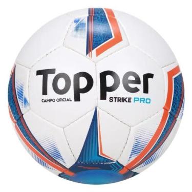 Imagem de Bola Futebol de Campo Topper Strike Pro Costurada À Mão