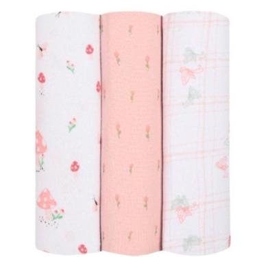Imagem de CUEIRO FLANELADO MANTA CHARUTINHO GRANDE KIT COM 3 UN- PAPI BABY 100x8