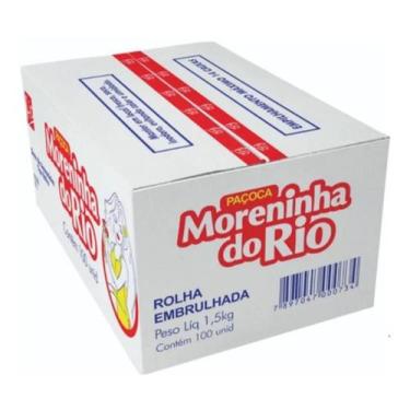 Imagem de Paçoca moreninha do rio 1,5 kg com 100 unidades