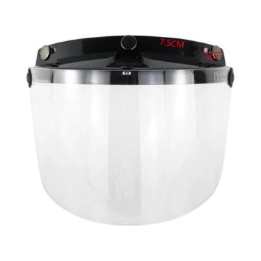 Imagem de Lente De Viseira Para Capacete De Motocicleta, Anti-tontura, Com 3 Bot
